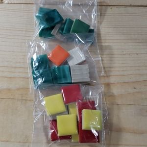 30 piece multicolor tiles - 293